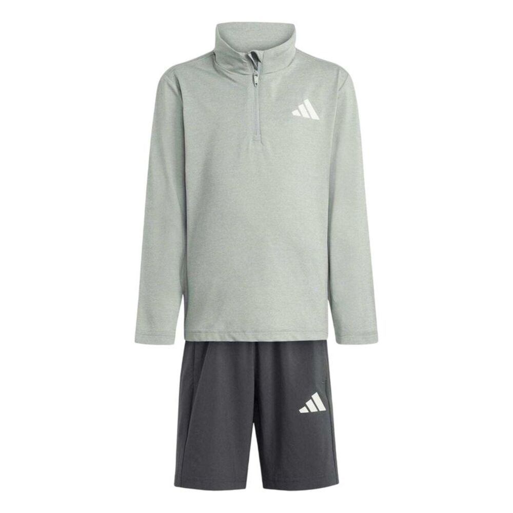 Adidas Childrens/Kids Sports Tracksuit Set / Off White